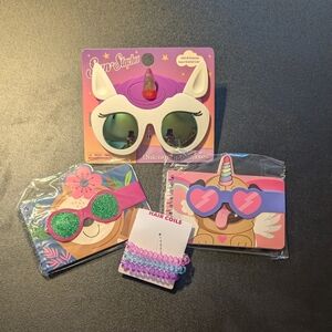 Unicorn Sunglasses and Accessories Set for Kids